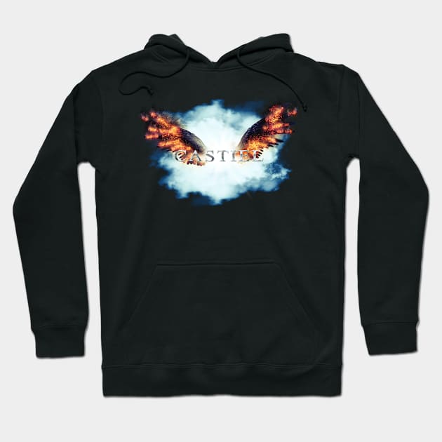 Castiel  Descent Hoodie by Ratherkool